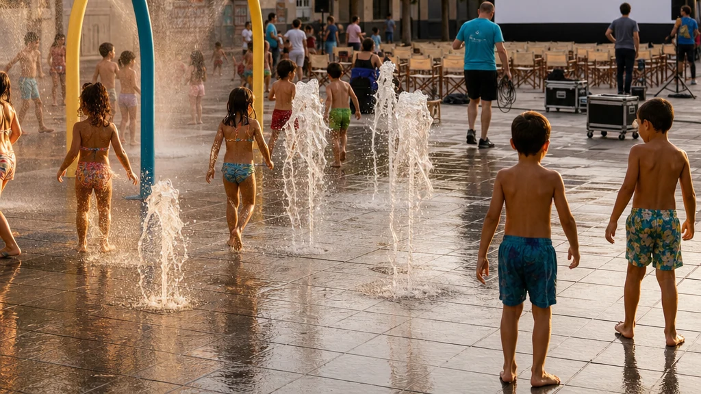 Imagen de la programación de Tírate al Barrio en Cieza con actividades de cine familiar y 