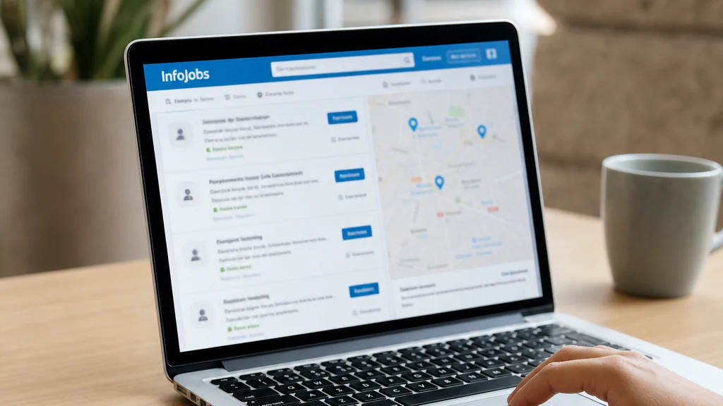 Imagen sobre búsqueda de empleo que acompaña la información de InfoJobs sobre vacantes en 