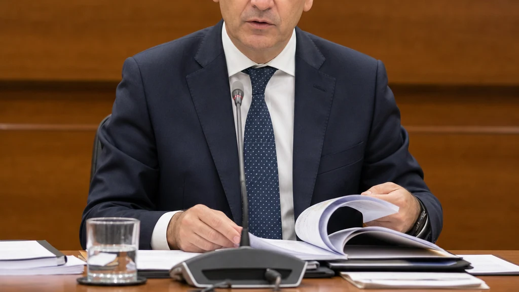 José Luis Díaz Manzanera, fiscal superior de la Región de Murcia, durante la presentación 