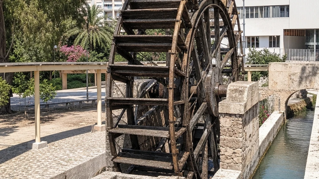 Noria histórica de Molina de Segura vinculada al proyecto municipal de conservación