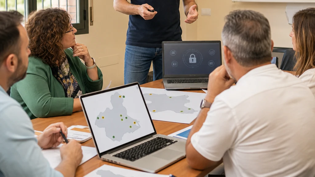Imagen divulgativa del programa Ciberreg de formación en ciberseguridad para pymes de la R