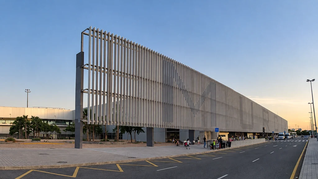 Pasajeros del vuelo procedente de Dublín a su llegada al Aeropuerto Internacional Región d