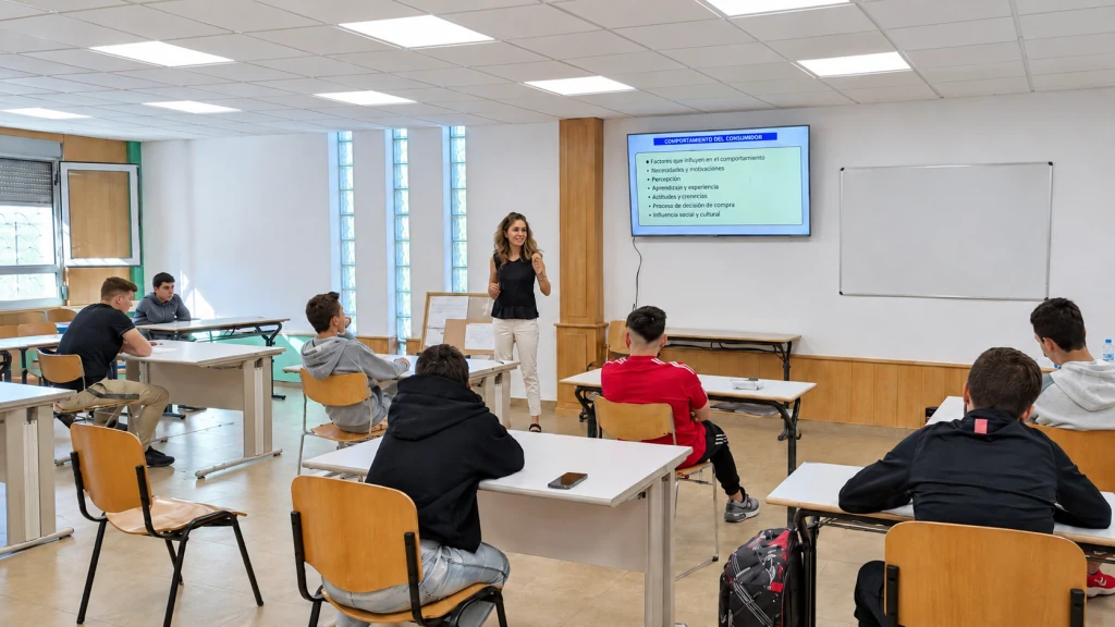 Uno de los cursos de formación y capacitación laboral impartidos por el SEF. Foto: CARM Bú