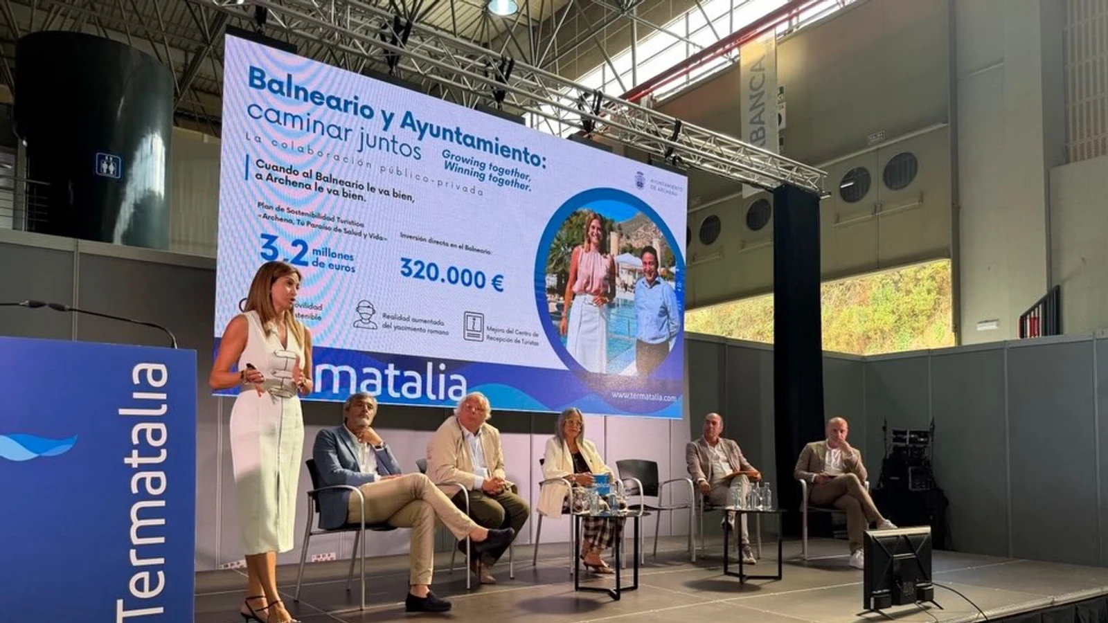 Patricia Fernández presenta en Termatalia la estrategia turística de Archena