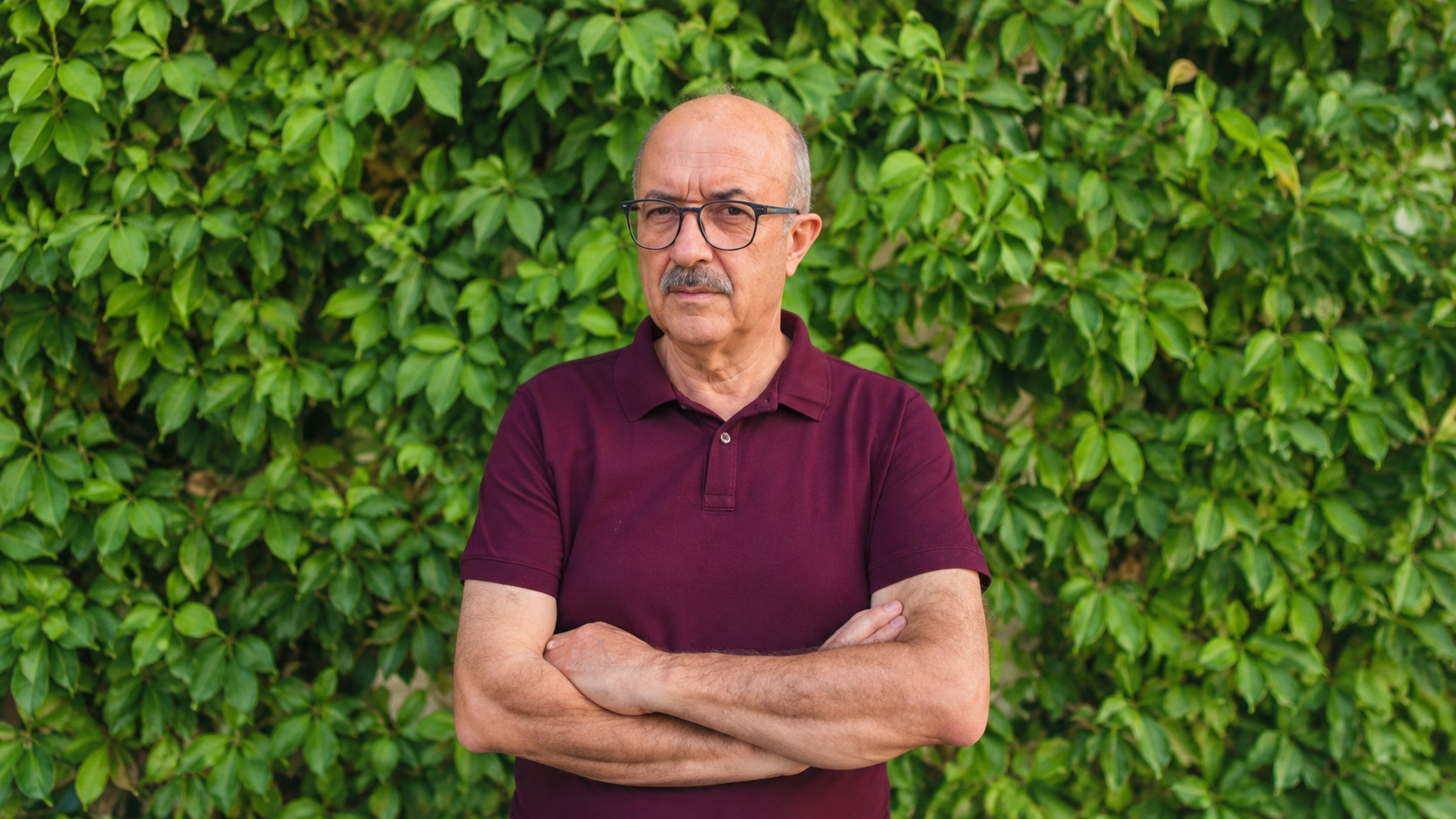Retrato promocional de Pedro Antonio Martínez Robles. Imagen del anuncio municipal, con encuadre ampliado mediante IA.