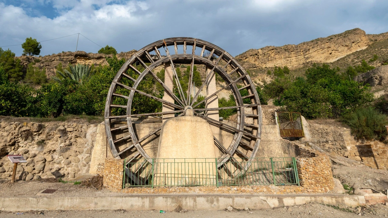 Noria de Miguelico Núñez en la Huerta de Arriba de Blanca