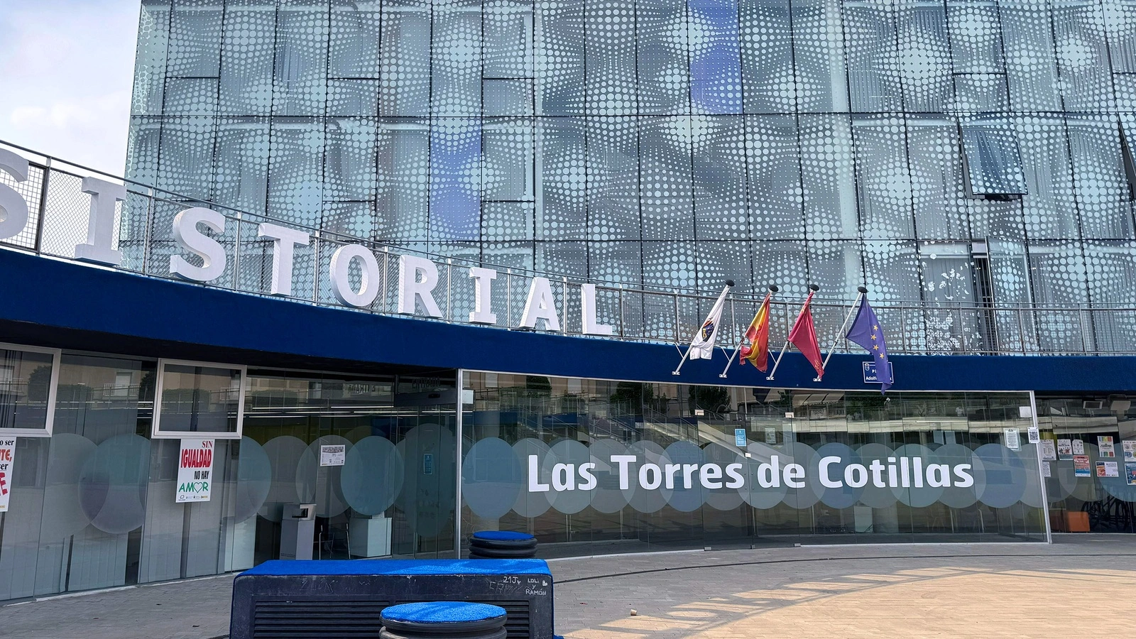 Fachada de la Casa Consistorial de Las Torres de Cotillas, en una imagen de archivo.