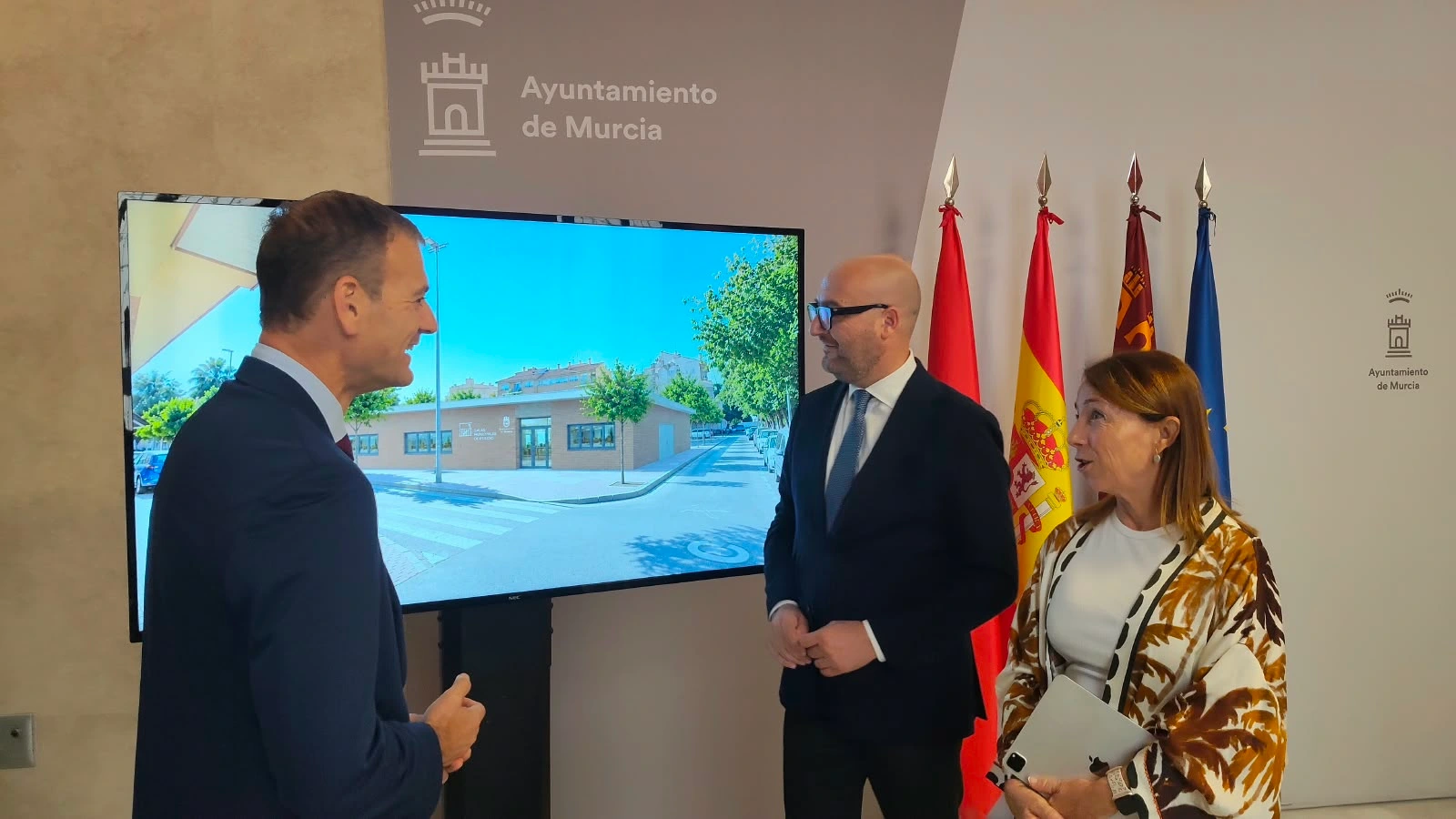 Presentación municipal de los proyectos de nuevas salas de estudio de Murcia