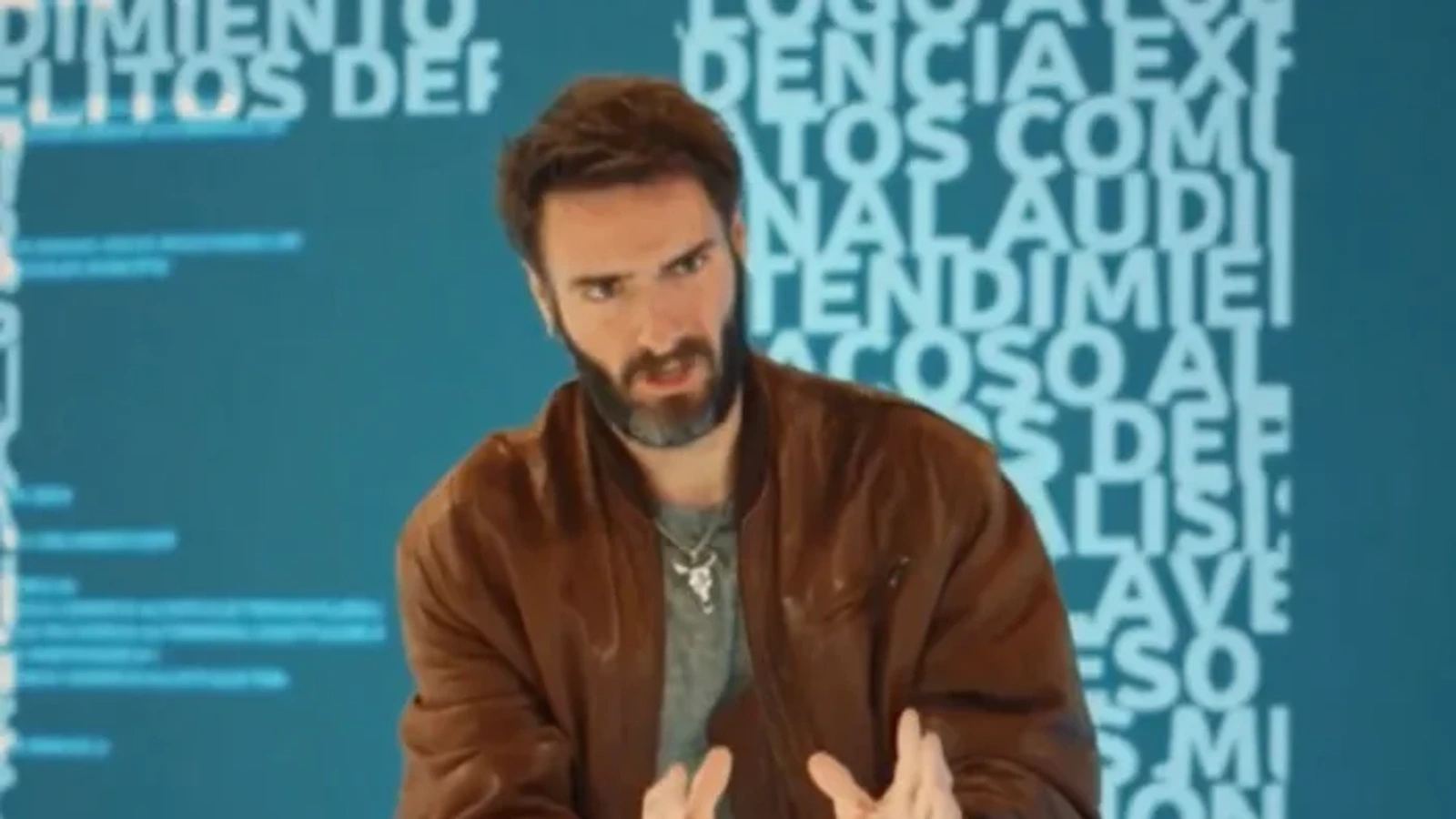 Pedro Ángel Roca en un fotograma de su trayectoria audiovisual difundido por su agencia.