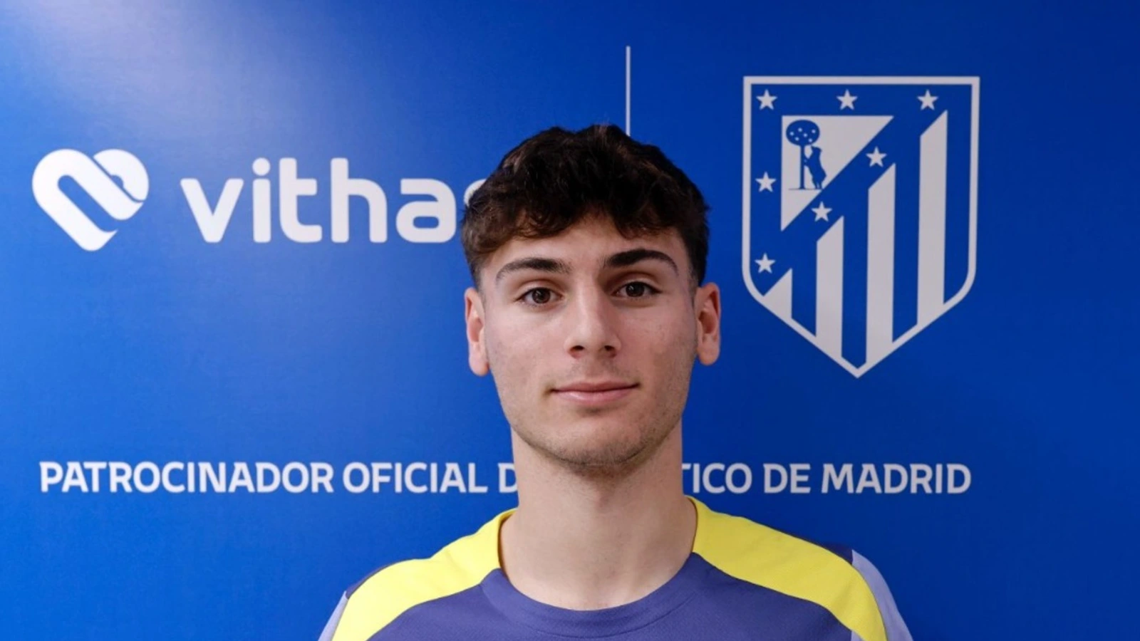 Rodrigo Mendoza, en un retrato oficial de archivo del Atlético de Madrid