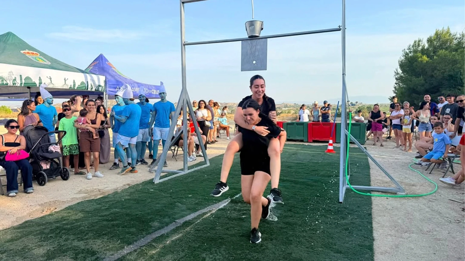 Las Fiestas Patronales de Ceutí suman una carrera de obstáculos peñera