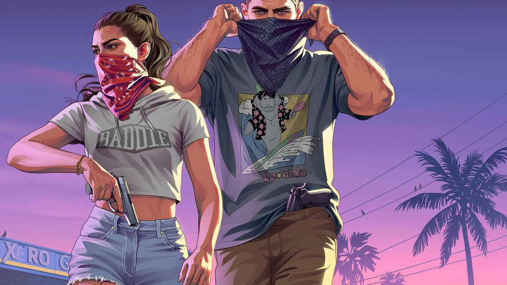 Jason y Lucia en imagen promocional de GTA VI tras el avance estrenado primero en Netflix