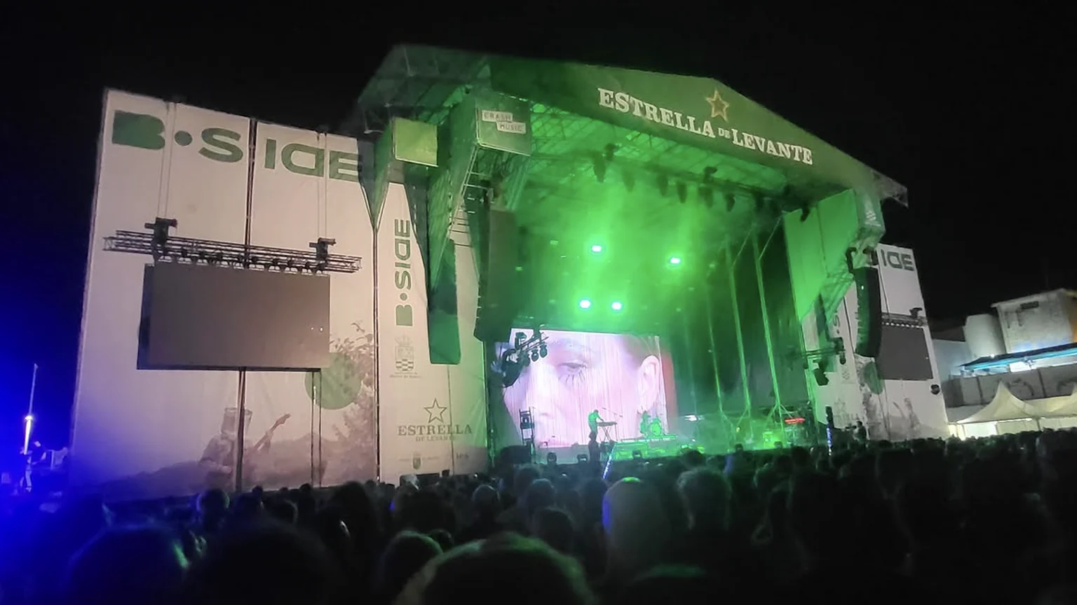 Escenario y público del B-Side Festival 2026 en Molina de Segura