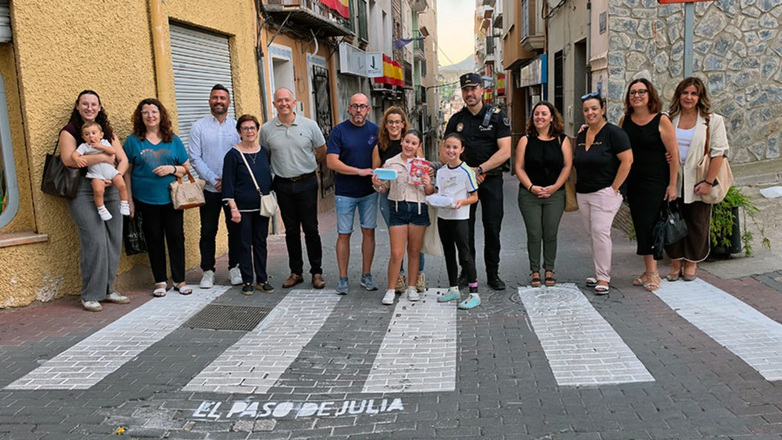 Abarán estrena el Paso de Julia para reforzar la seguridad junto al paseo de la Ermita