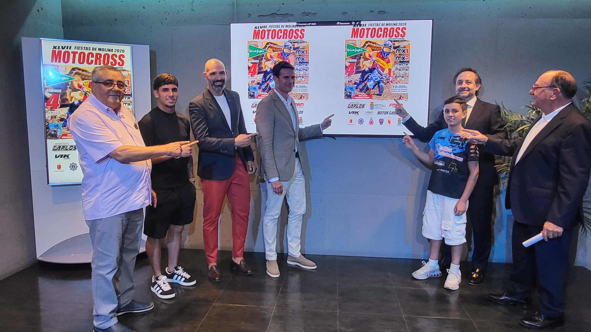 Presentación del Motocross Fiestas de Molina
