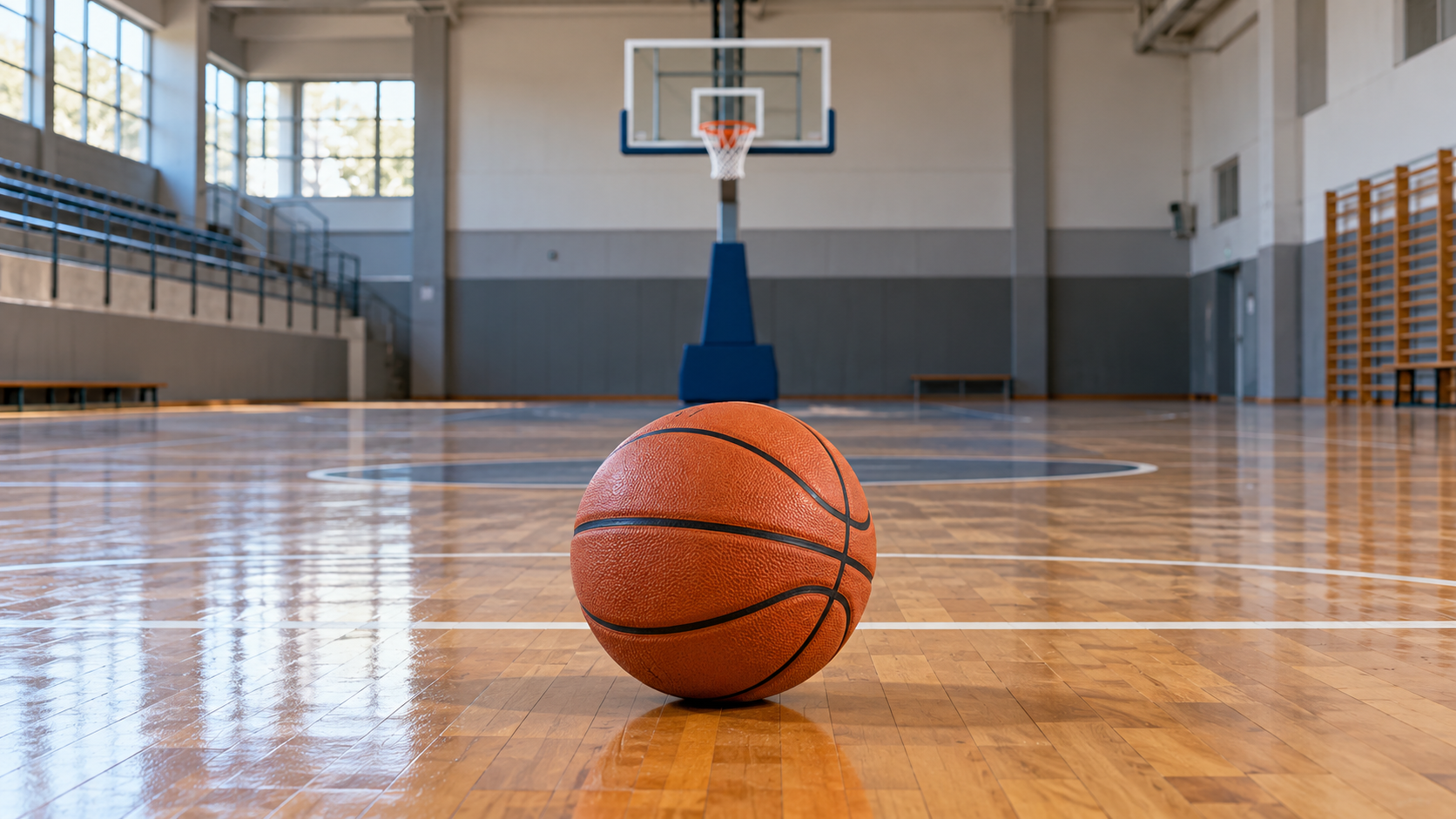 Imagen de recurso de baloncesto creada con IA; no muestra un partido ni un pabellón concreto.