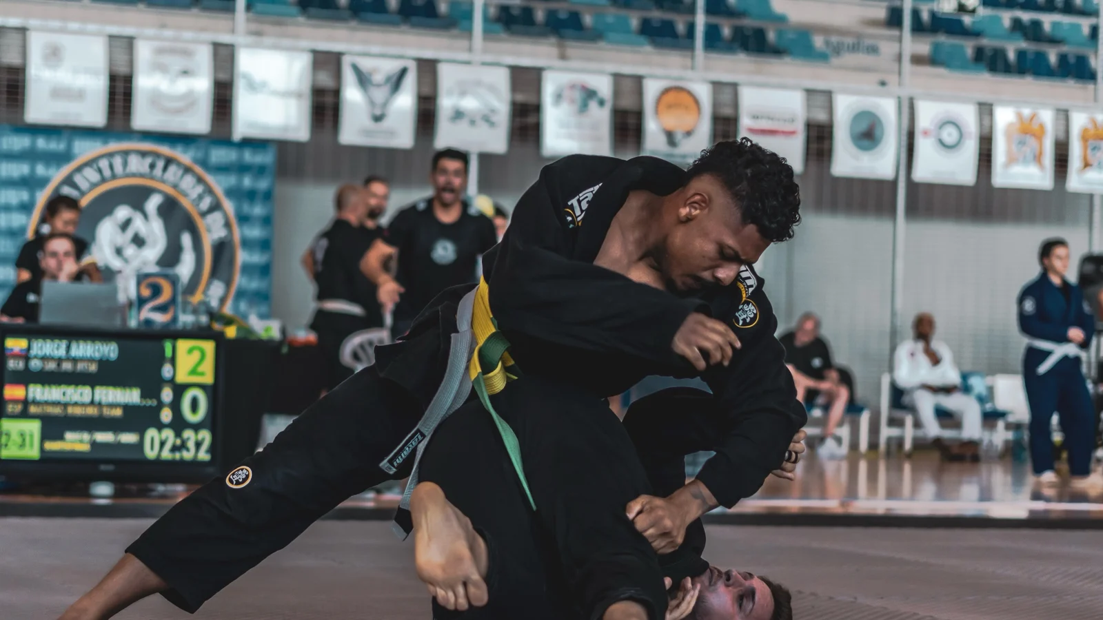 Competidores vinculados al deporte de Archena durante el Open Águilas