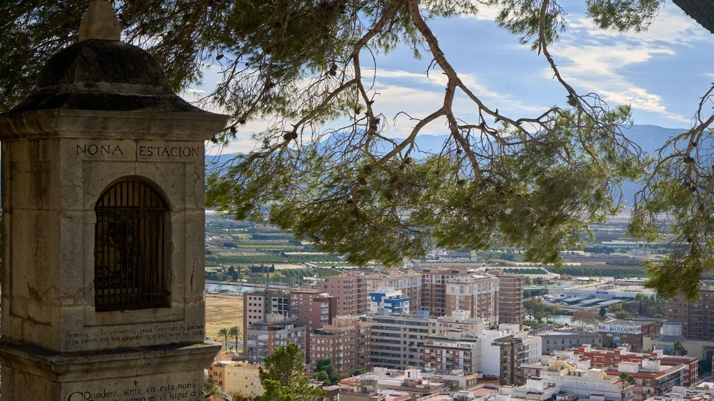 Mapa publicado sobre la localización de los seísmos registrados en el entorno de Caravaca 