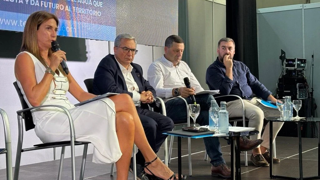 Patricia Fernández durante la presentación de Archena en Termatalia, feria internacional d