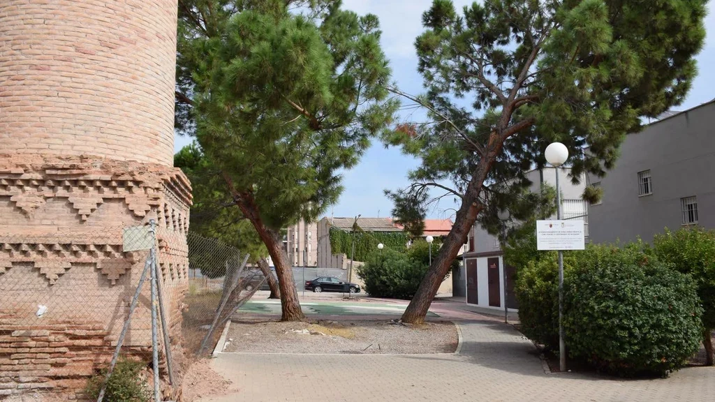 Imagen publicada por el Ayuntamiento de Alguazas con la noticia sobre el Jardín Goya y el